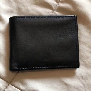 Handmade Leather Bi-fold Wallet
